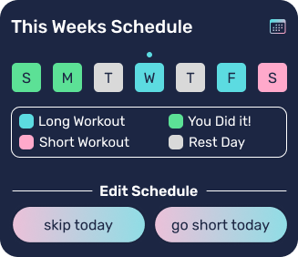 Weekly Screen Schedule